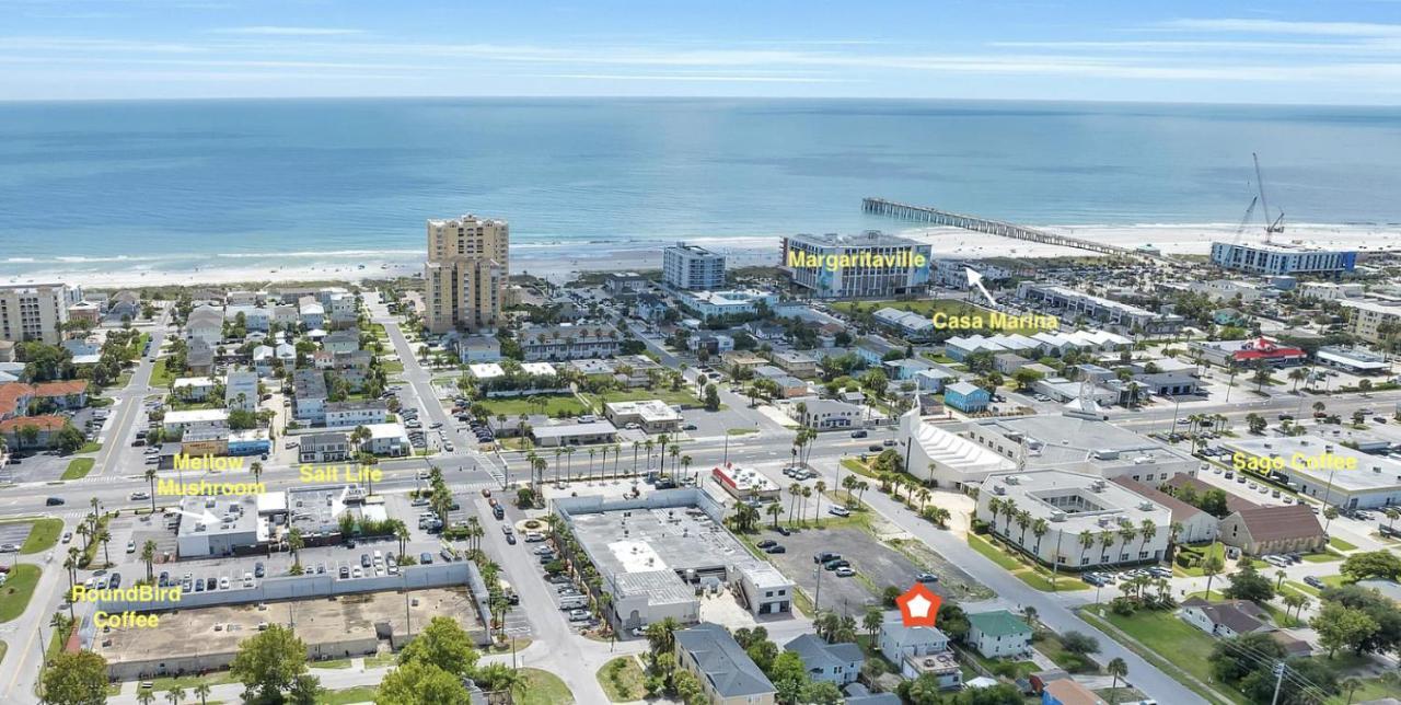 Seas The Day - 4 Blocks To The Beach, Restaurant, And Bar District - Great Deck And Outdoor Space!! Jacksonville Beach Eksteriør bilde